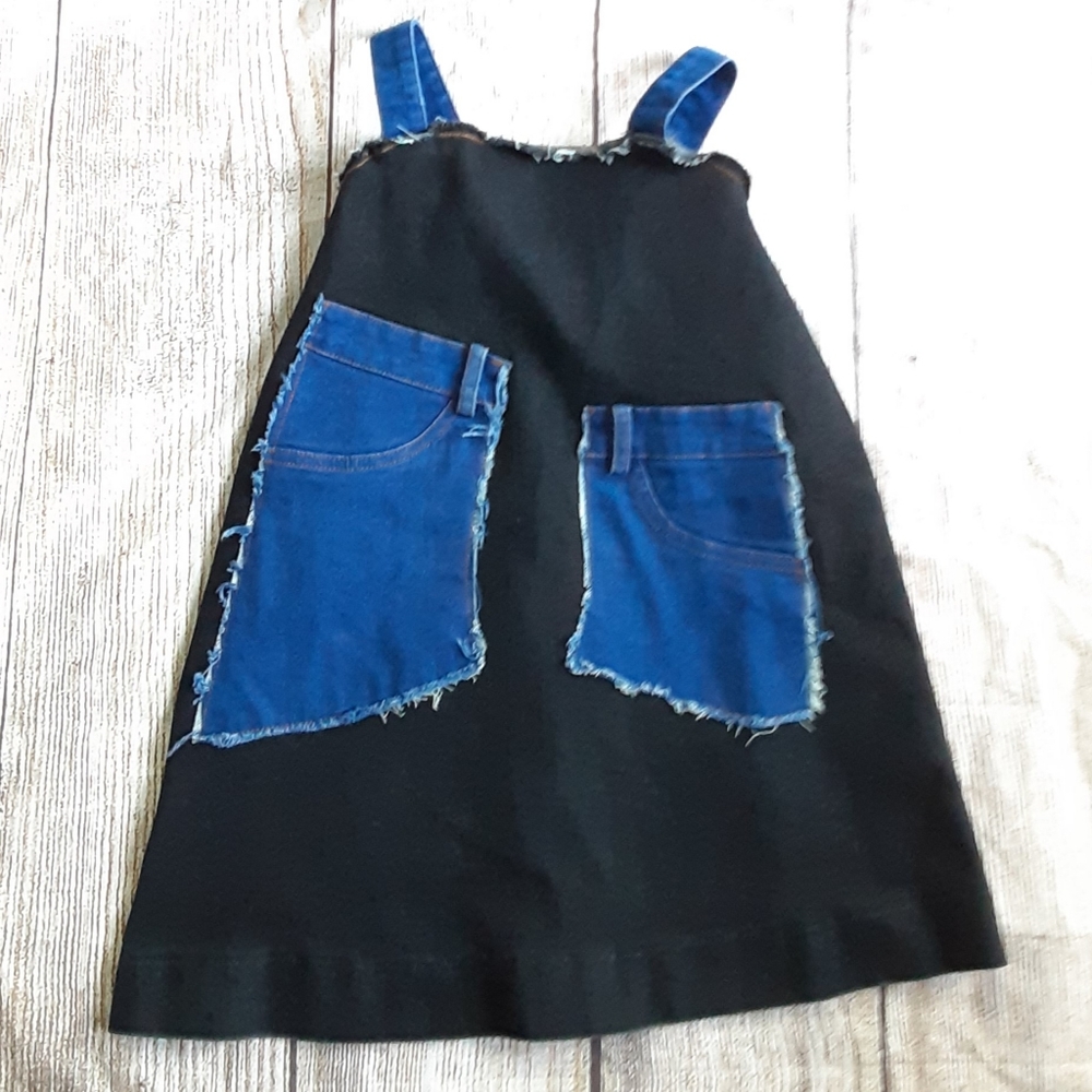 Rowe denim artwork jumper size 6
